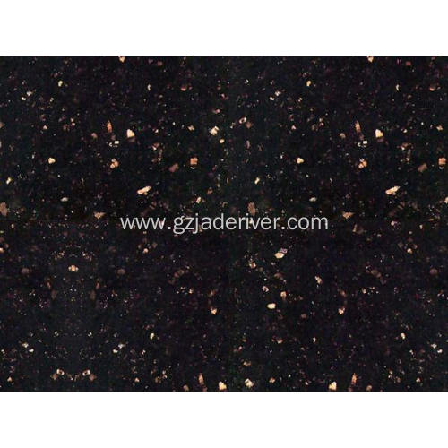 Polished Black Galaxy Granite Stone Table Top